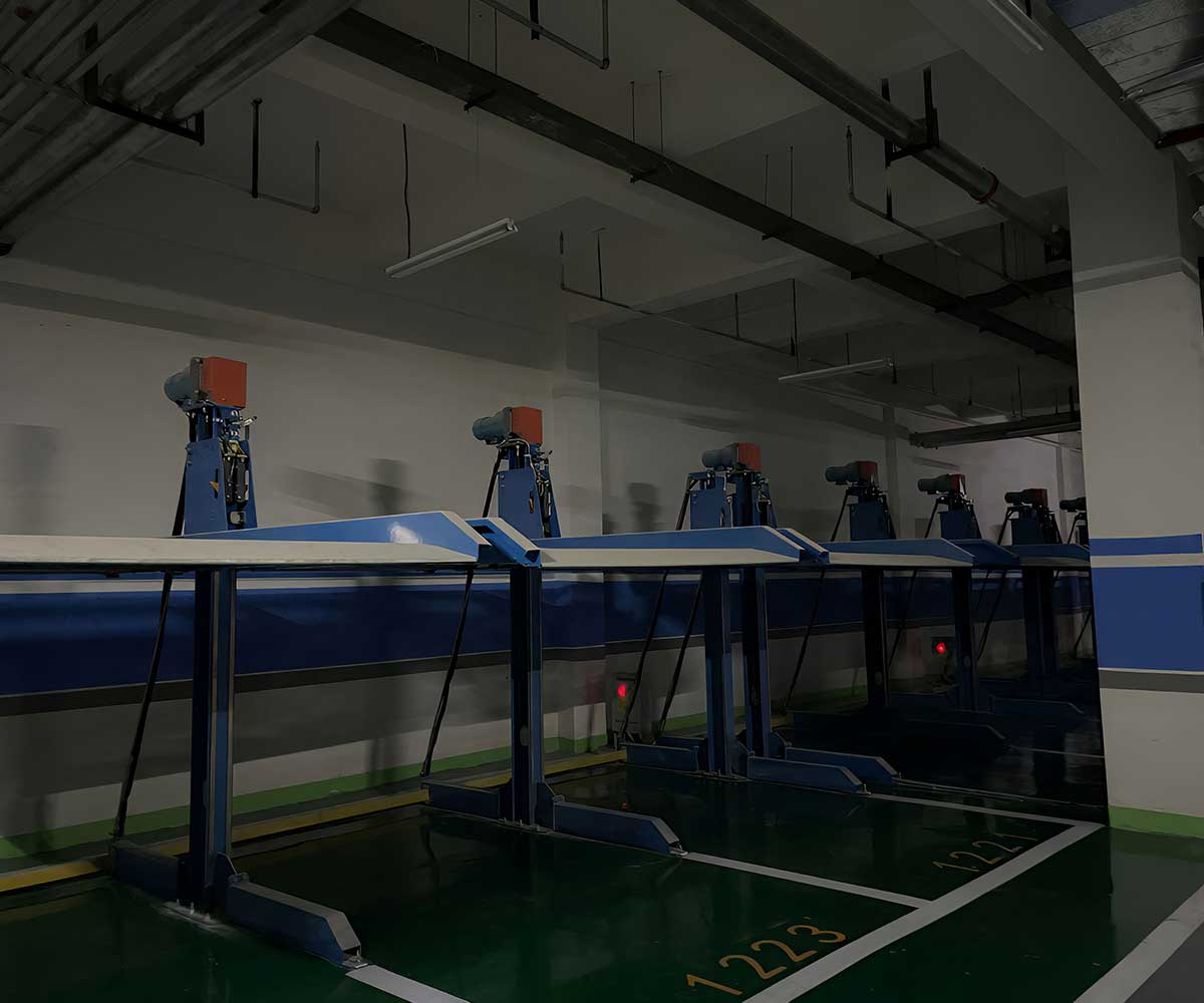2层升降横移立体车位喷淋安装高度标准分析