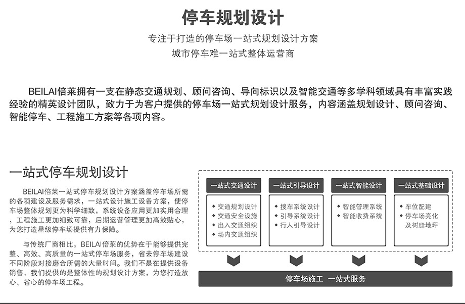 成都停车场规划设计打造卓越的停车场一站式规划设计方案