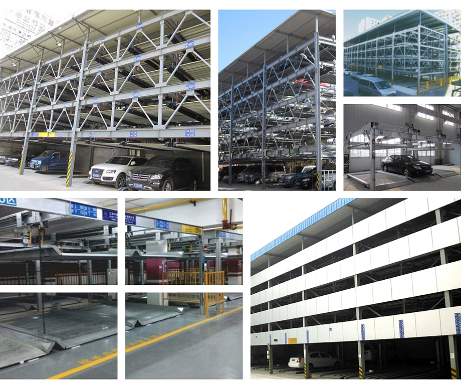 成都四至六层PSH4-6升降横移机械式立体停车设备图片展示
