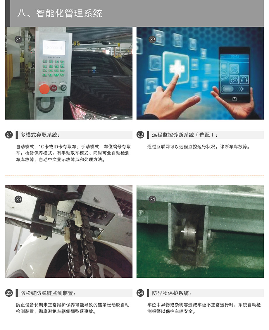 成都PSH3-D1负一正二地坑三层升降横移机械式立体停车设备智能化管理系统